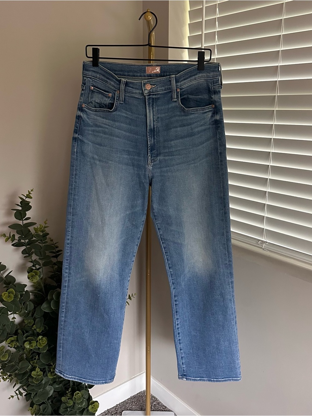 Mother Jeans The Rambler Zip Flood 31